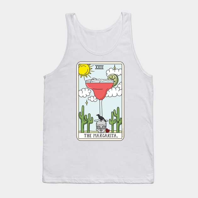 MARGARITA READING Tank Top by sagepizza